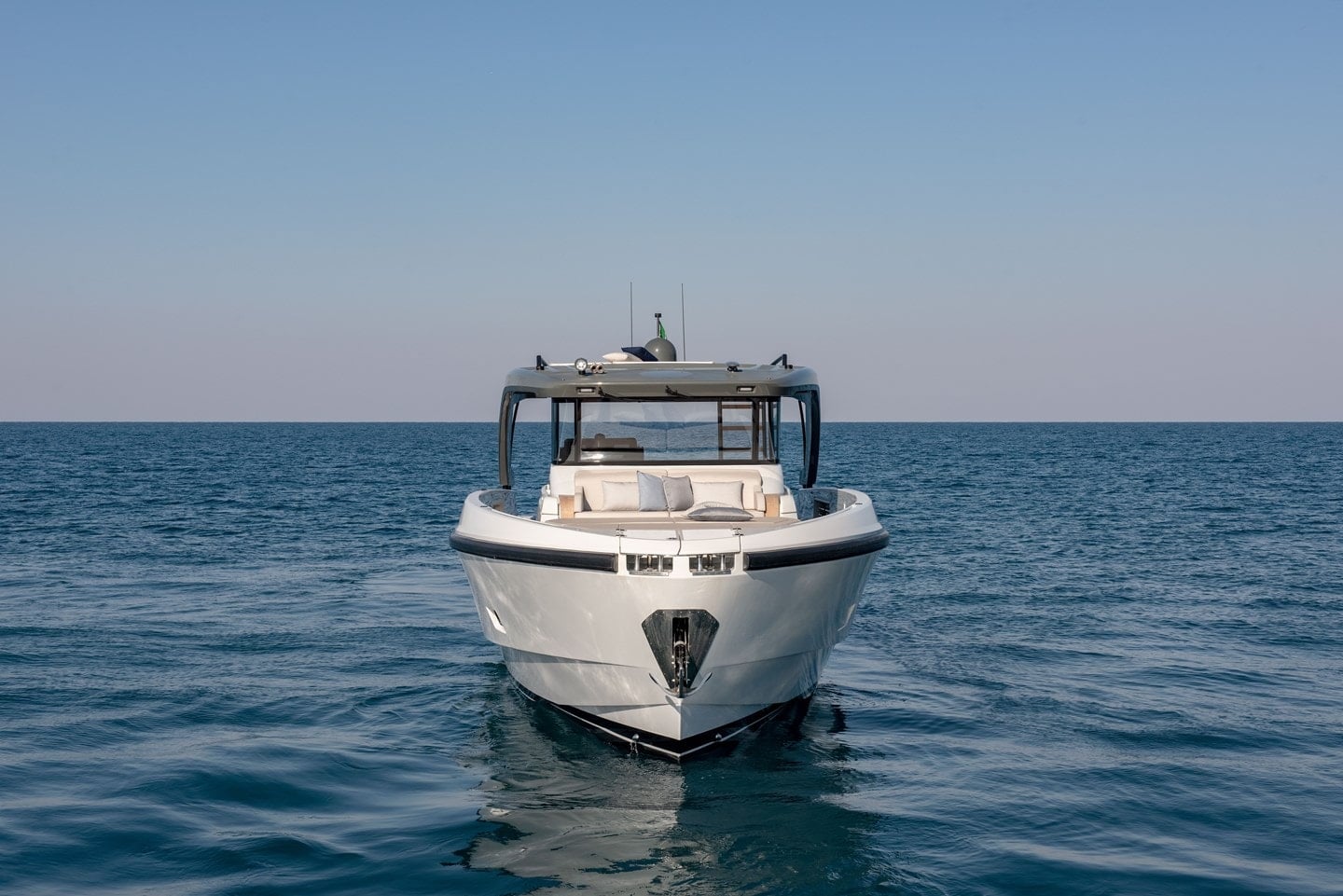 Bluegame BG54 hardtop and elevated sunpad