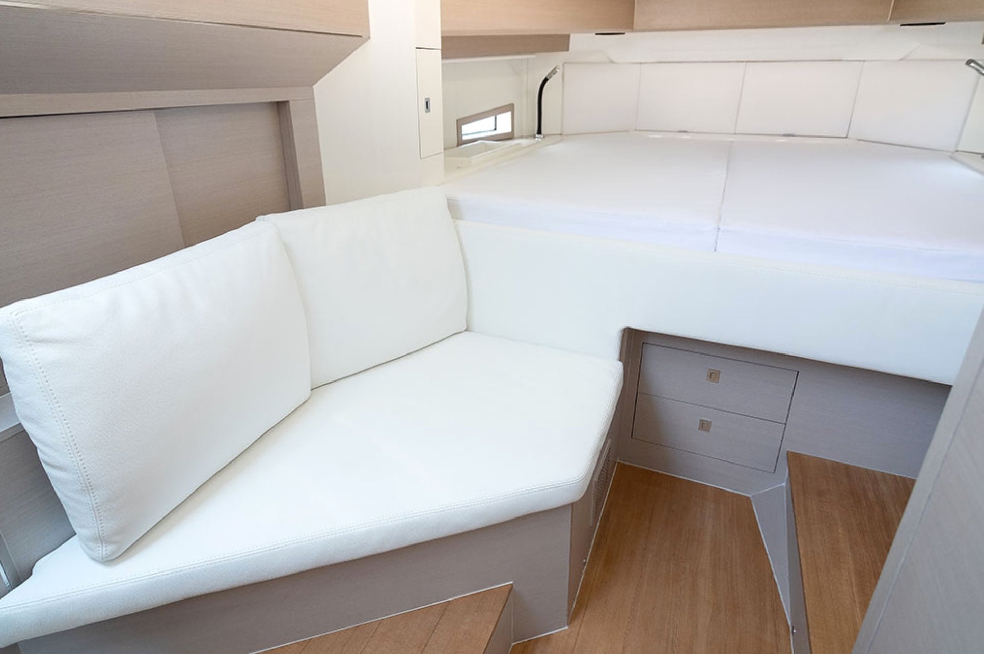 Two double cabins, real bathroom
