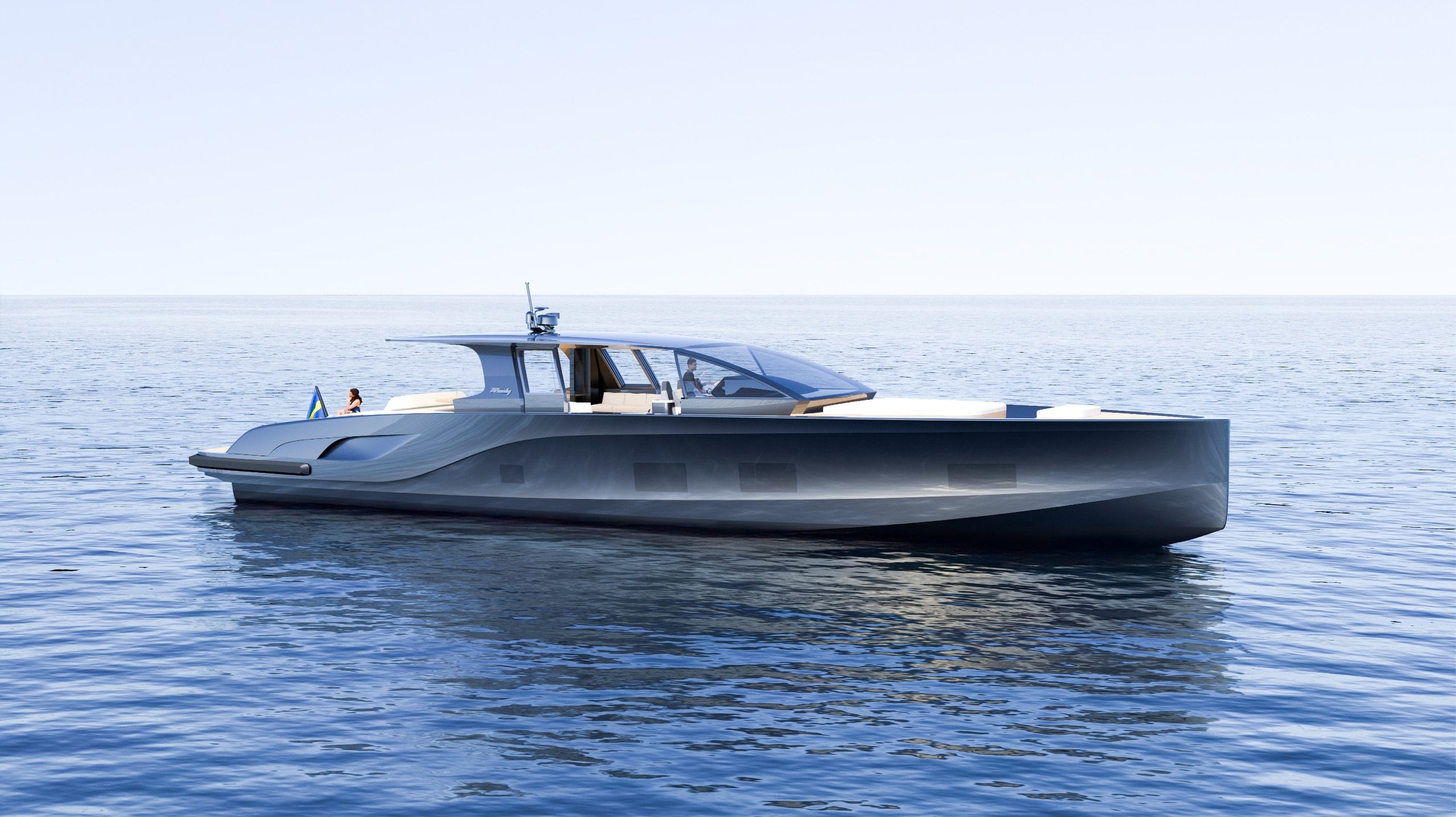 Windy SR77 running shot render, full resolution
