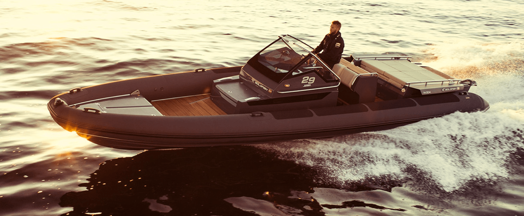 Handheld Engine Rib Goldfish 29 Sport RIB (9.4m)
